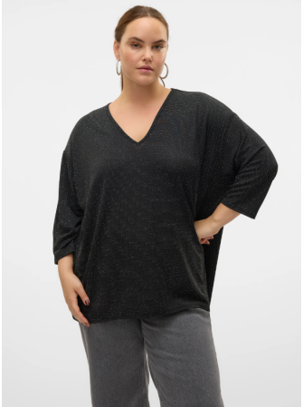 Blouse Col V manches 3/4