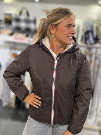 Parka court Imperméable Fourré