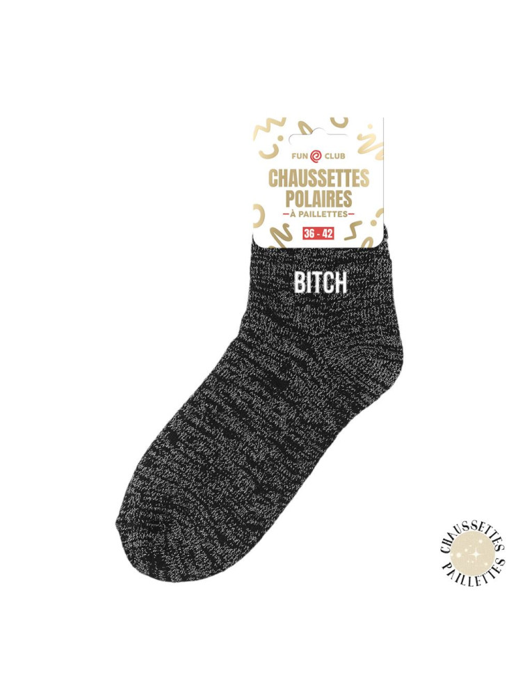 Chaussettes polaire message