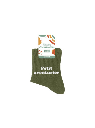 Chaussettes enfant message