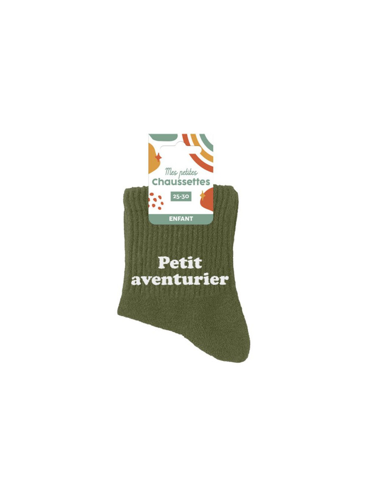 Chaussettes enfant message
