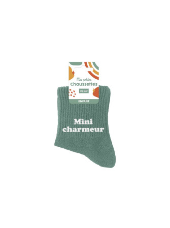 Chaussettes enfant message