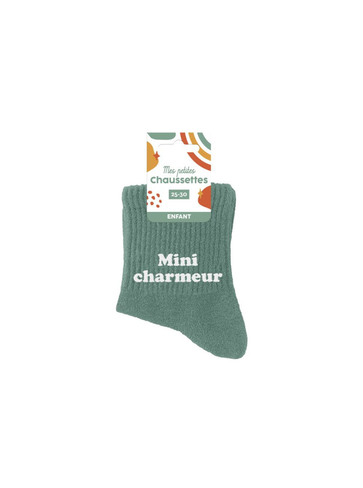 Chaussettes enfant message