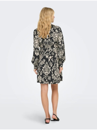 Robe Imprimée avec Ceinture