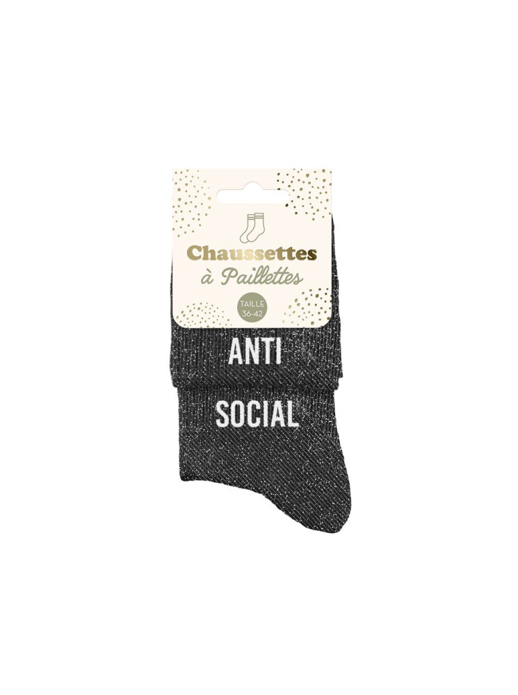 Chaussettes message
