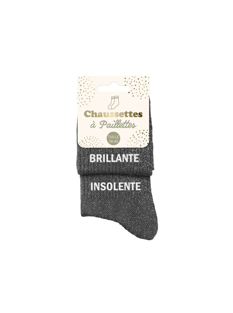 Chaussettes message