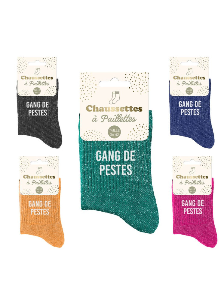 Chaussettes message