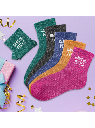 Chaussettes message