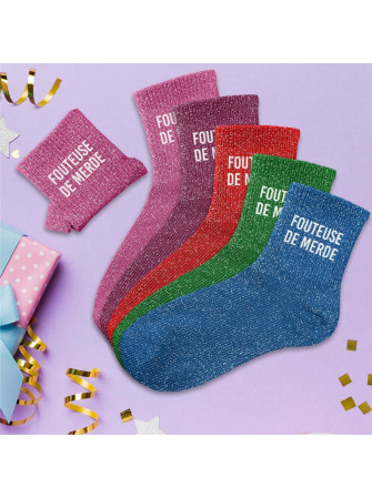 Chaussettes message