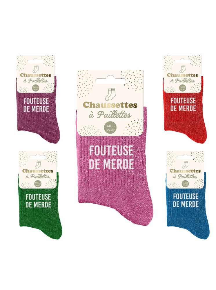 Chaussettes message