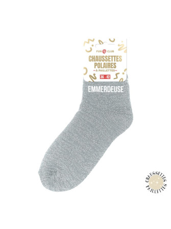 Chaussettes polaire message