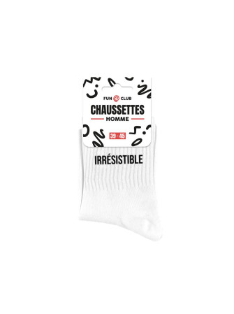 Chaussettes message