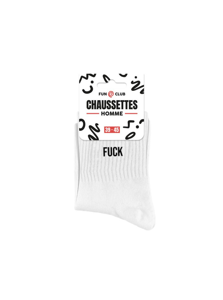 Chaussettes message