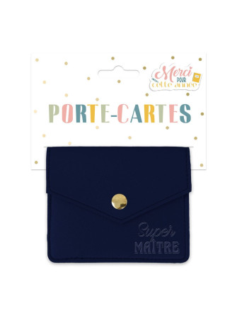 Porte cartes message