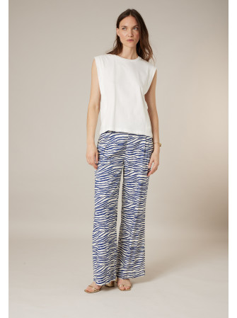 T-shirt uni sans manches