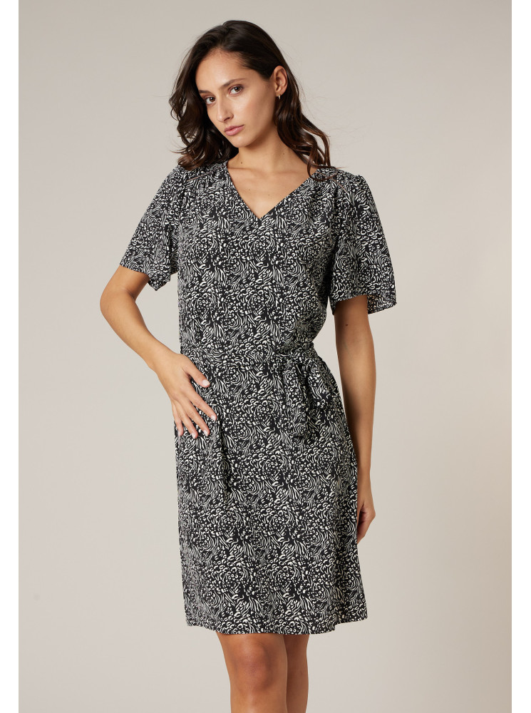 Robe courte imprimée