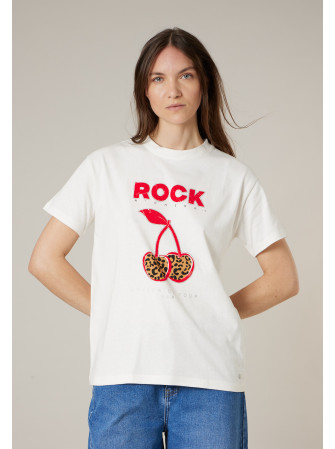 T-shirt "ROCK'N CHERRY"