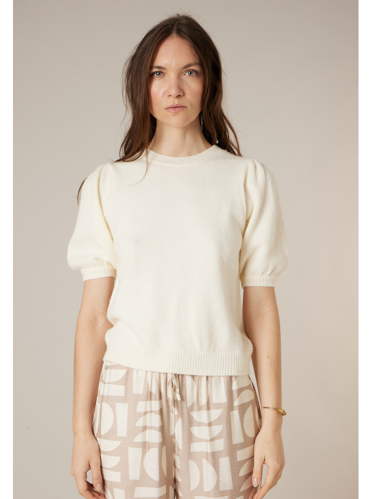 Pull à manches courtes