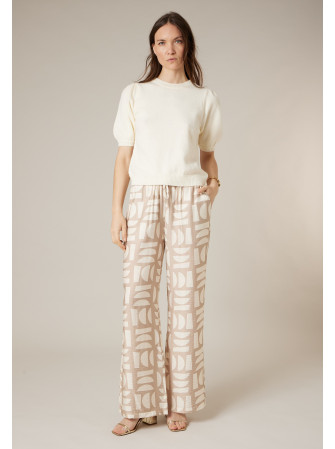 Pull à manches courtes