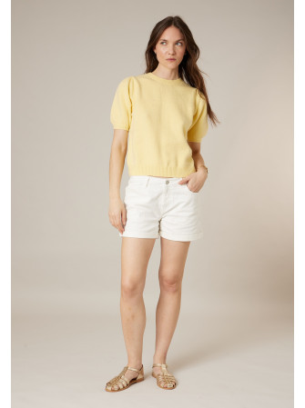 Pull à manches courtes