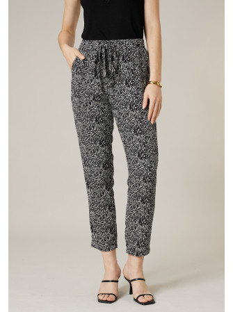 Pantalon fluide imprimé