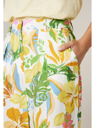 Pantalon fluide imprimé