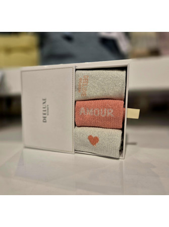 Coffret de 3 chaussettes
