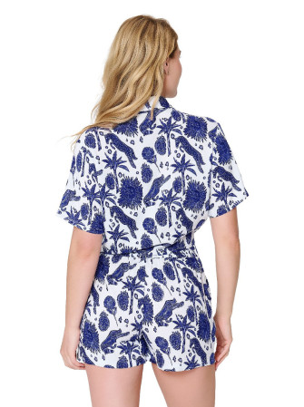 Set de plage chemise + short