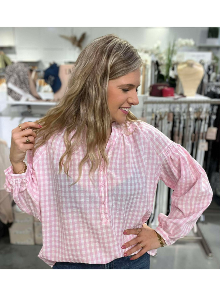 Chemise à carreaux