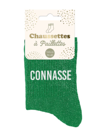 Chaussettes message
