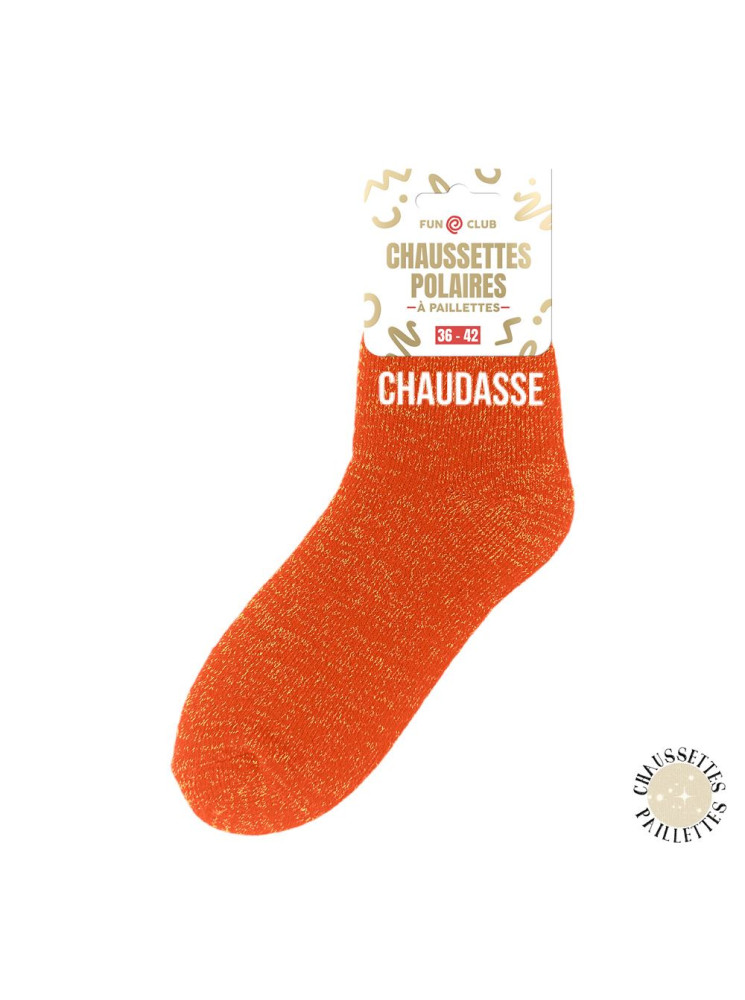 Chaussettes polaire message