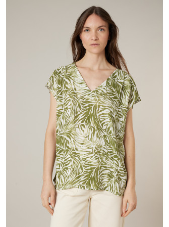 Blouse sans manches en col V