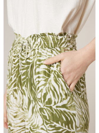 Pantalon fluide imprimé