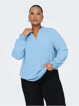 Blouse Manches Longues à Col V