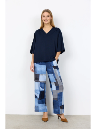 T-Shirt à manches courtes col V