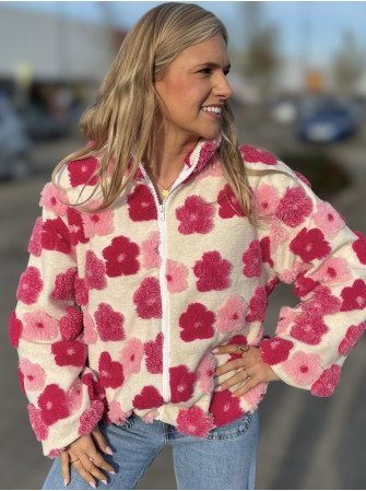 Veste fleurie