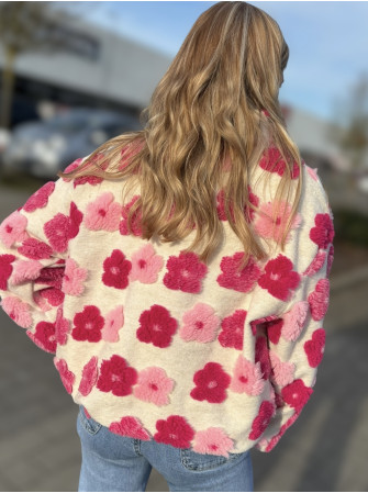 Veste fleurie