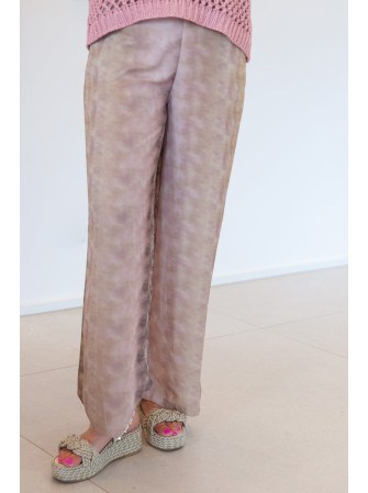 Pantalon fluide imprimé