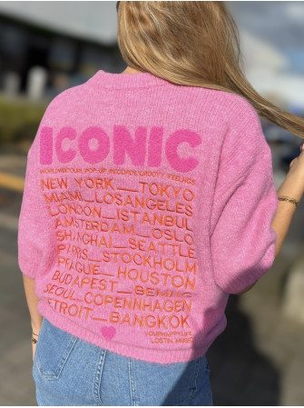 Pull "ICONIC" à manches courtes