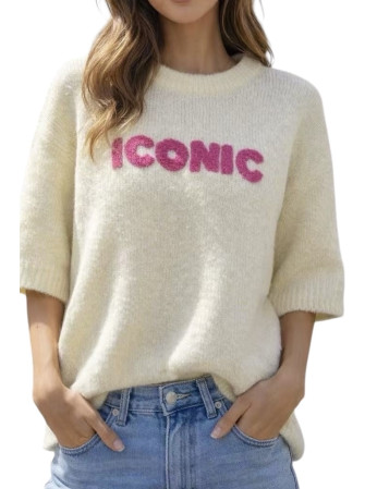 Pull "ICONIC" à manches...