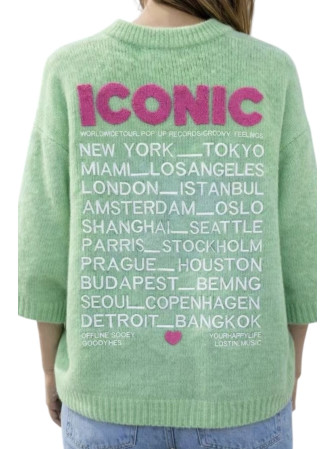 Pull "ICONIC" à manches courtes