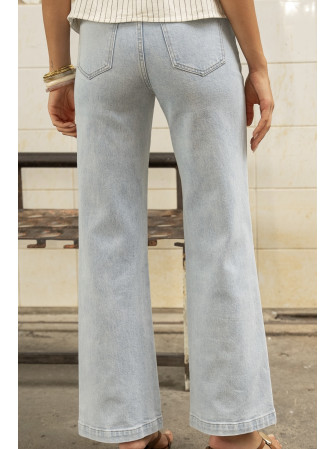 Jean coupe flare taille haute