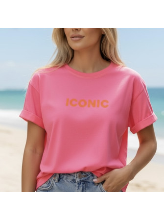 T-Shirt "ICONIC" manches courtes