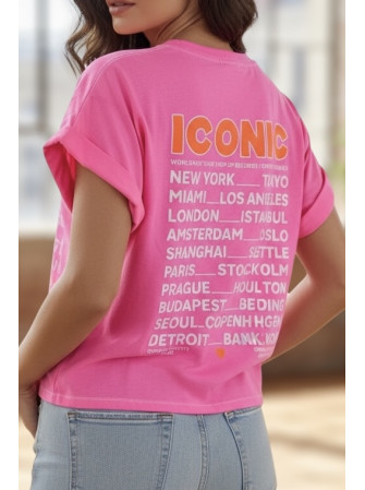 T-Shirt "ICONIC" manches courtes