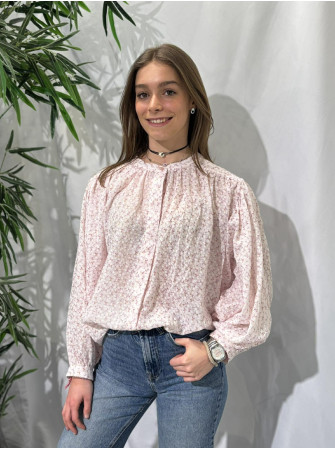 Chemise fleurie