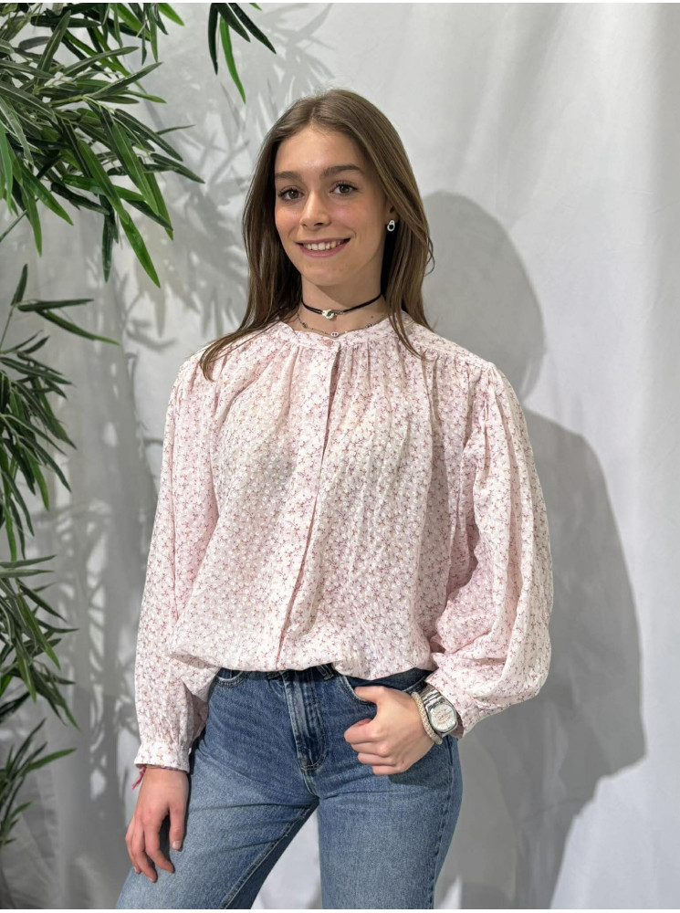 Chemise fleurie