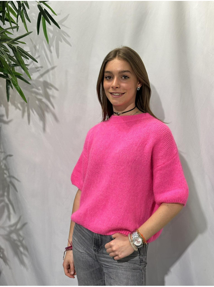 Pull à manches courtes