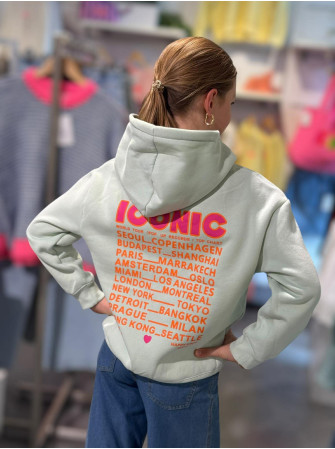 Sweat "ICONIC" à capuche