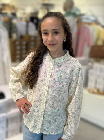 Chemise fleurie