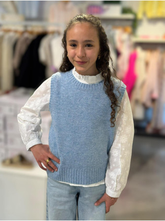 Pull sans manches 10 à 16 ans